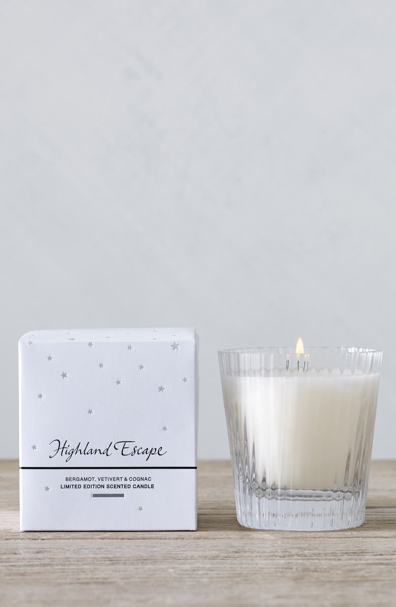 The White Company Highland Escape Candle, Main, color,