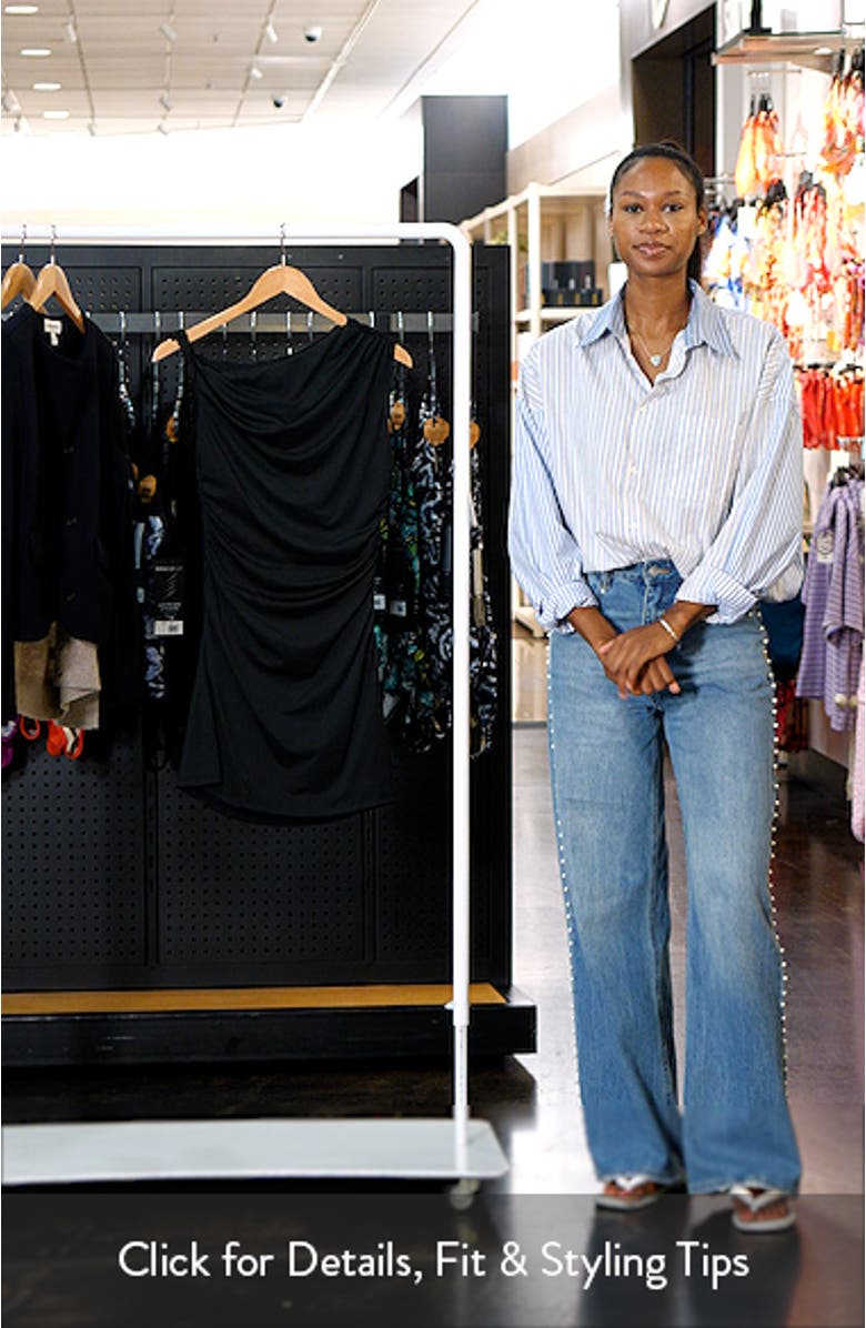 Noa One-Shoulder Minidress, sales video thumbnail