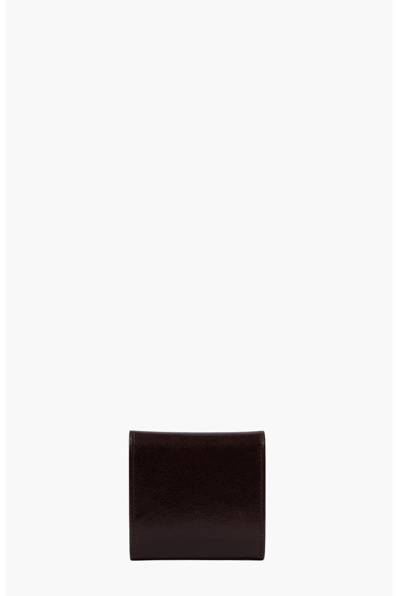 Gentleman Compact Trifold Leather Wallet 574, Alternate, color, Brown