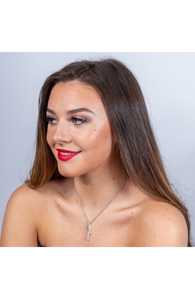 Lucy Quartermaine Melody Key Pendant, Alternate, color, Sterling Silver