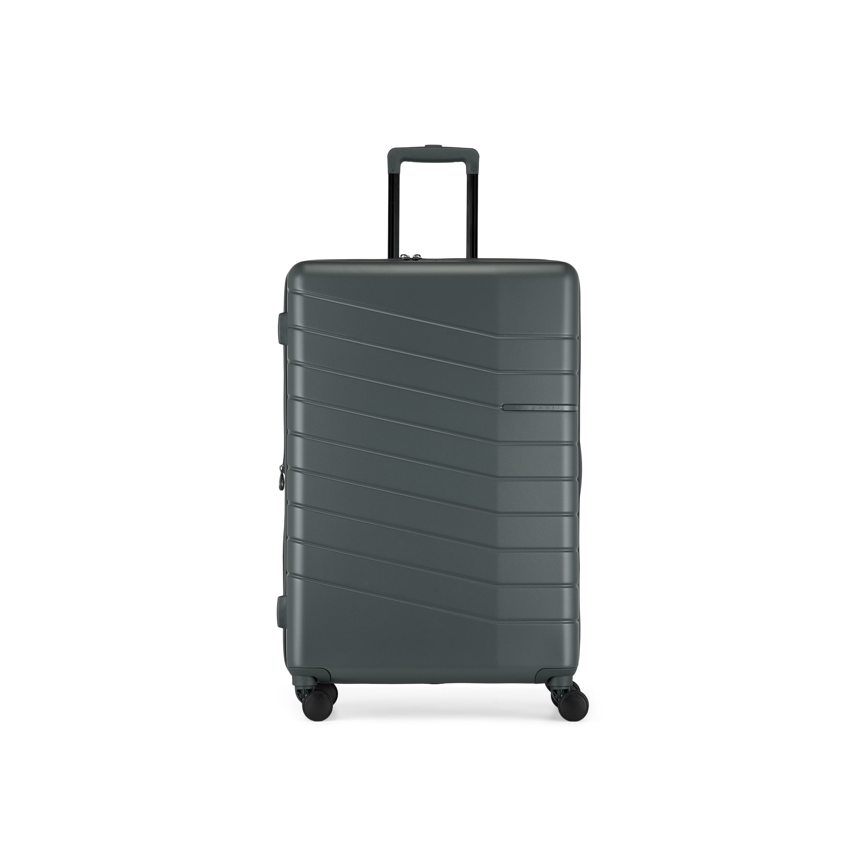 bugatti Munich Hardside Large Luggage with Expansion, Main, color, Pewter