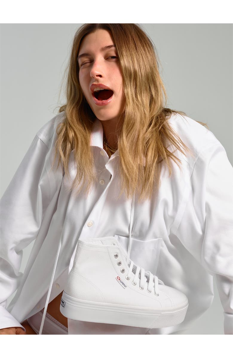 Superga 2705 Platform High Top Sneaker, Alternate, color,