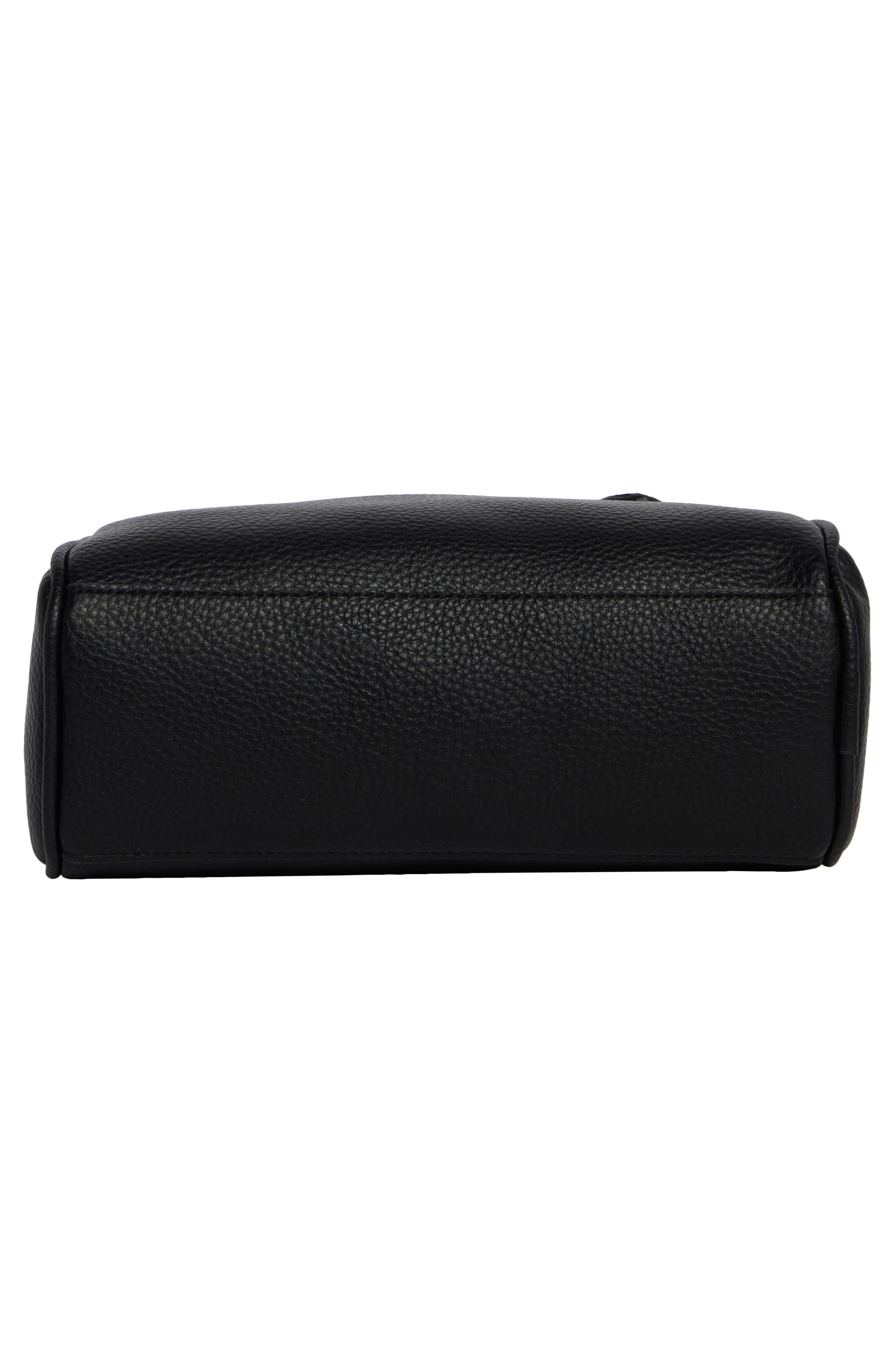 BCBG Knot Handle Satchel Bag, Alternate, color, Black