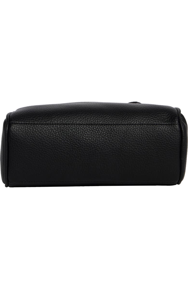 BCBG Knot Handle Satchel Bag, Alternate, color, Black