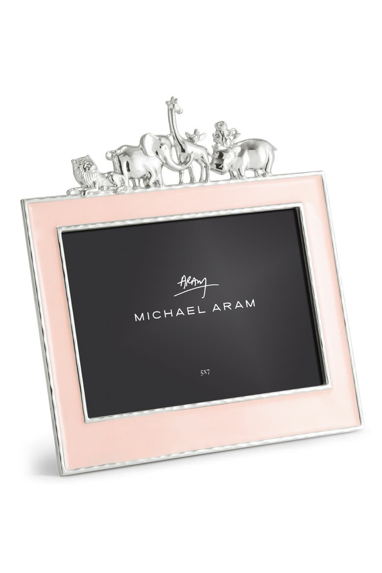 Animals 5 x 7-Inch Picture Frame, Alternate, color, CORAL