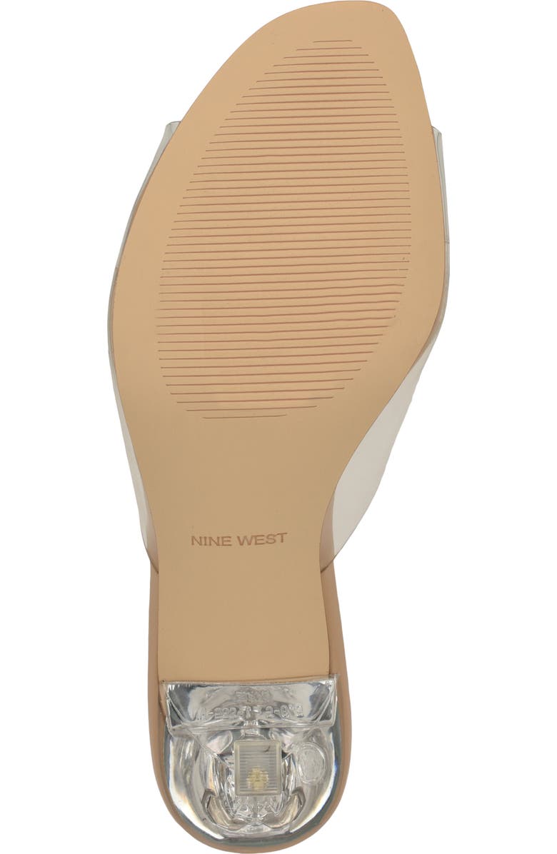 Nine West Kisco Slide Sandal, Alternate, color, Clear