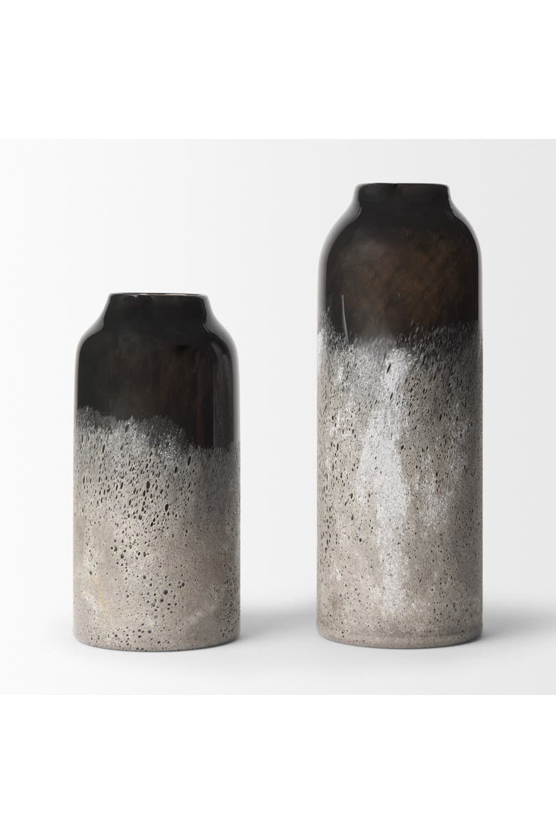 Emu Vase, Alternate, color, Black