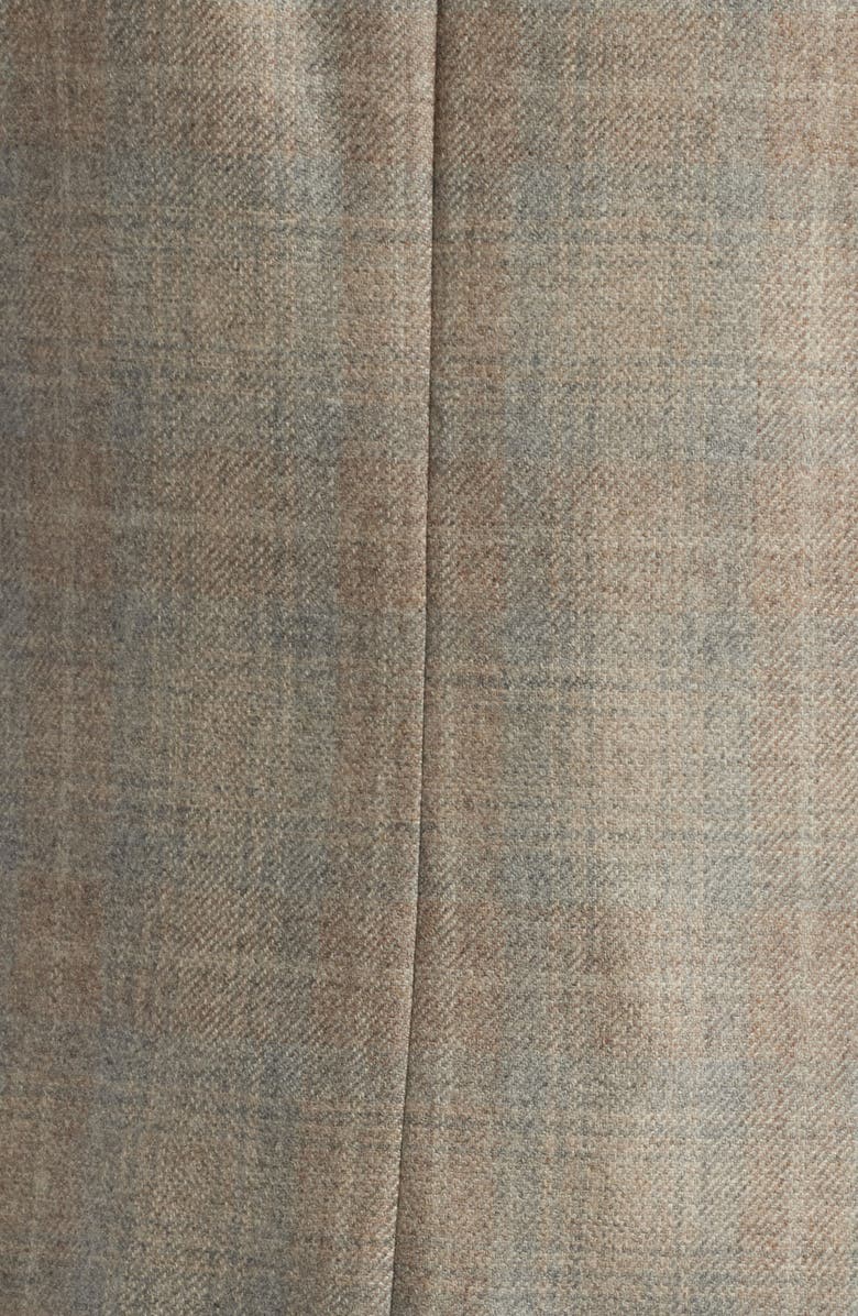 Vince Iker Slim Fit Plaid Cashmere Sport Coat, Alternate, color, 