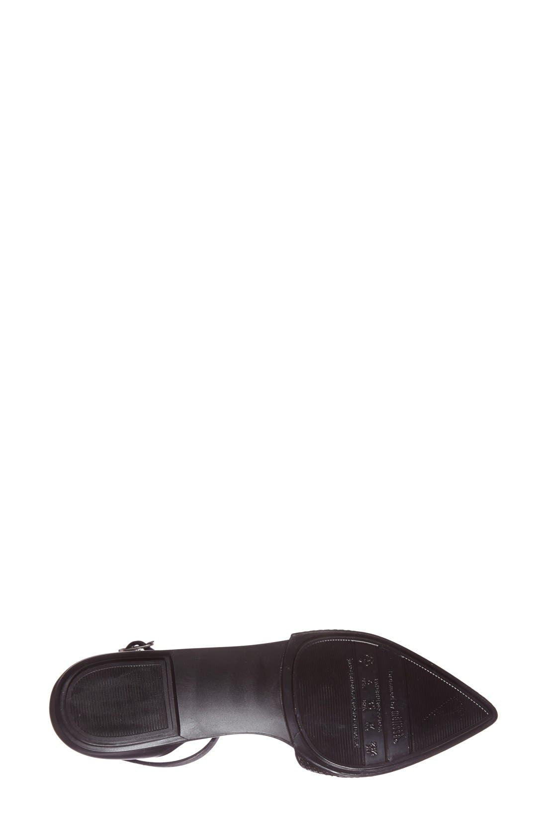 Mel by Melissa 'Pitanga' Ankle Strap Flat, Alternate, color, 