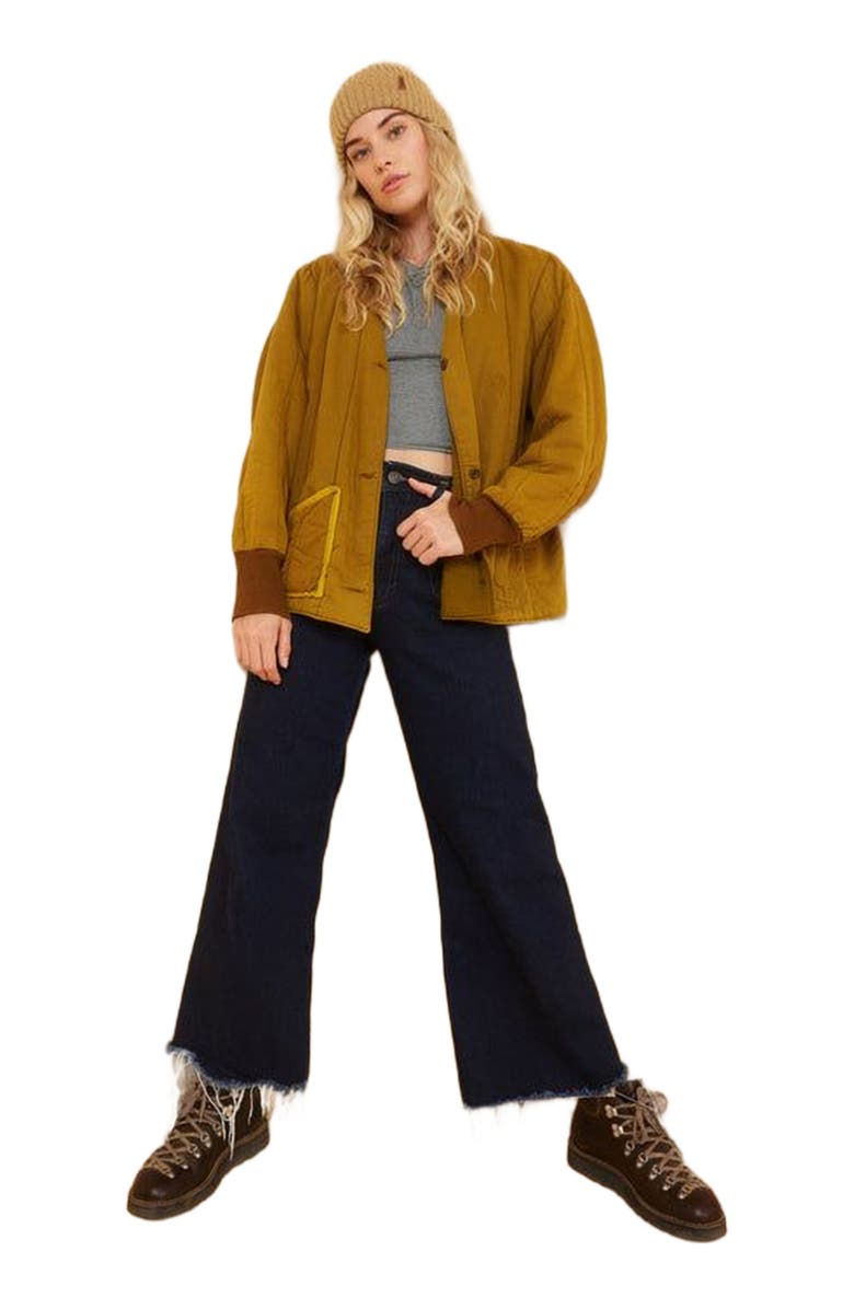 Hemlock Hawthorne Fleck Beanie, Alternate, color, Sand