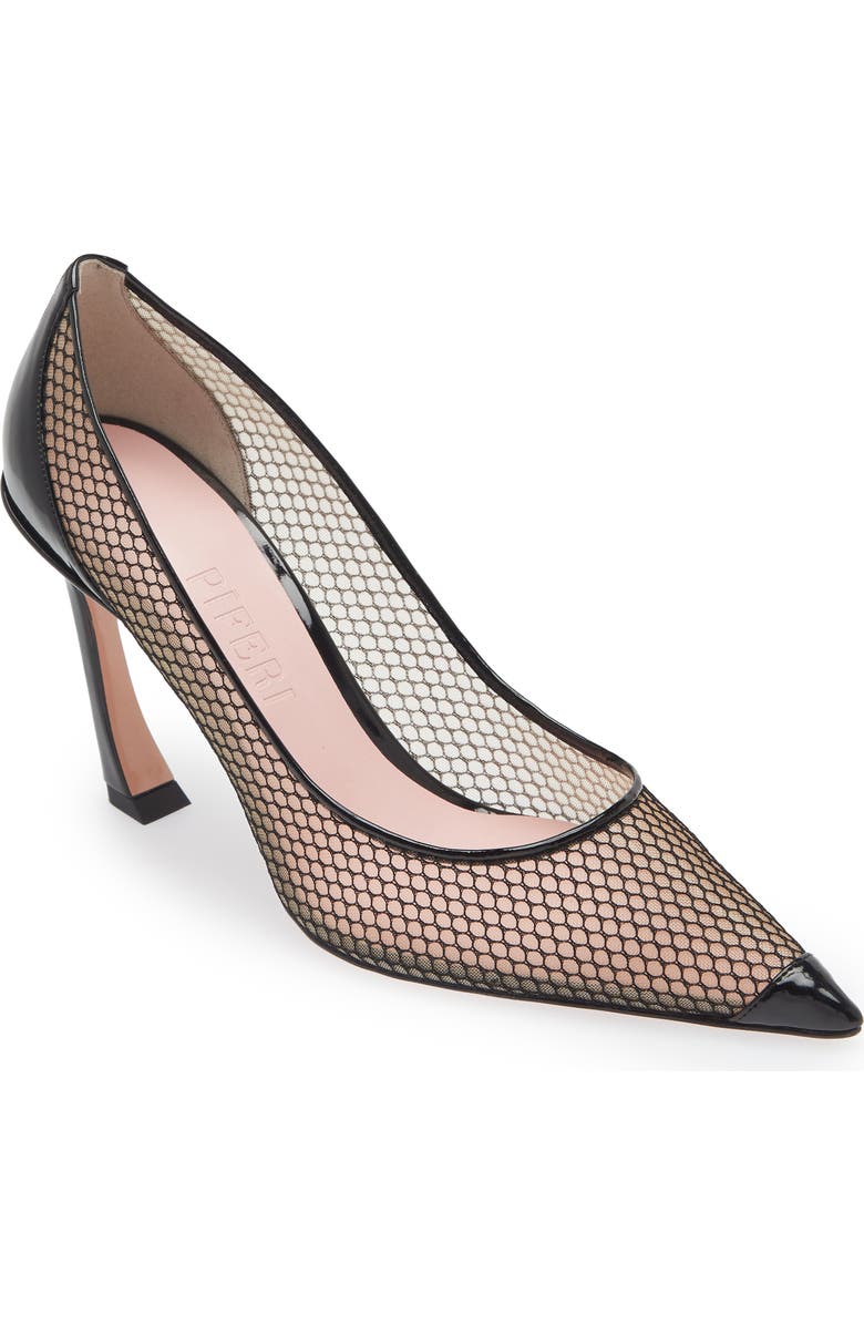 Piferi Avangarda Pointed Toe Pump, Main, color, Black