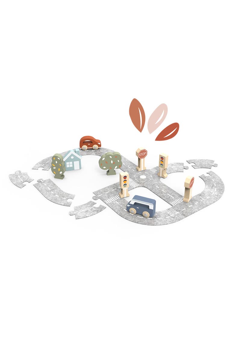 Car Track Puzzle, Main, color, Multi