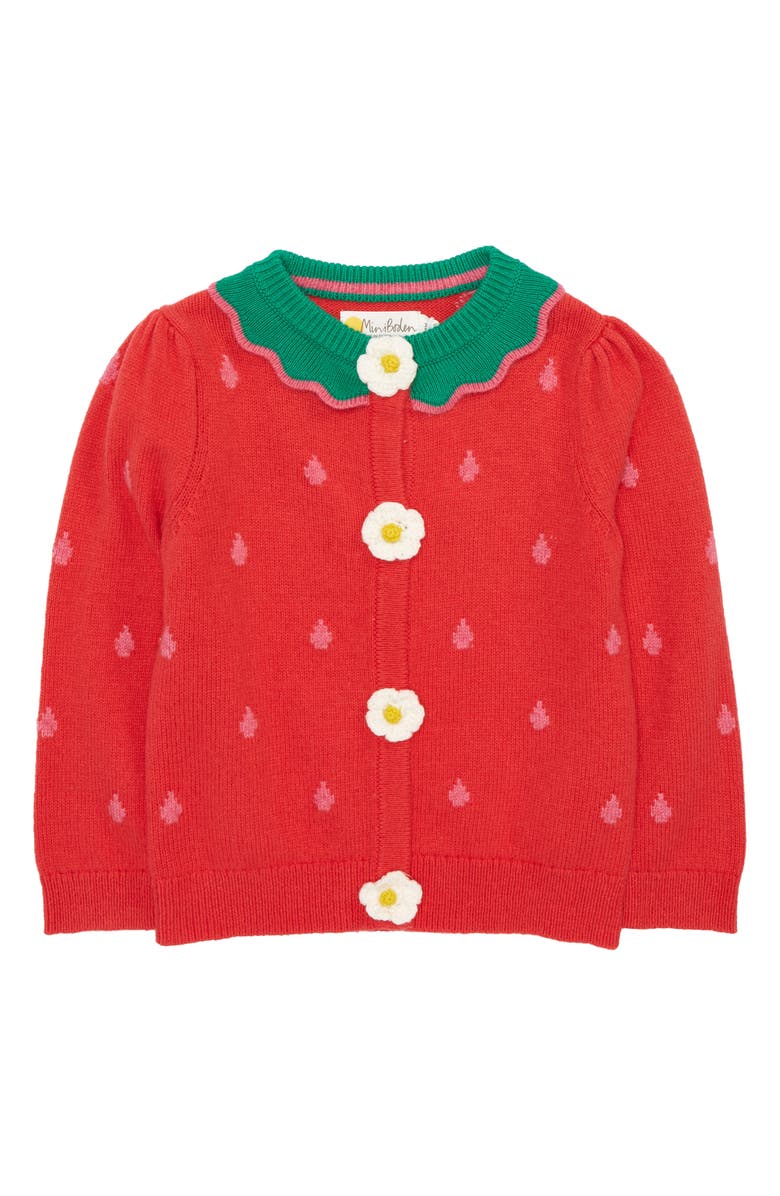 Mini Boden Kids' Fun Cardigan, Main, color, 