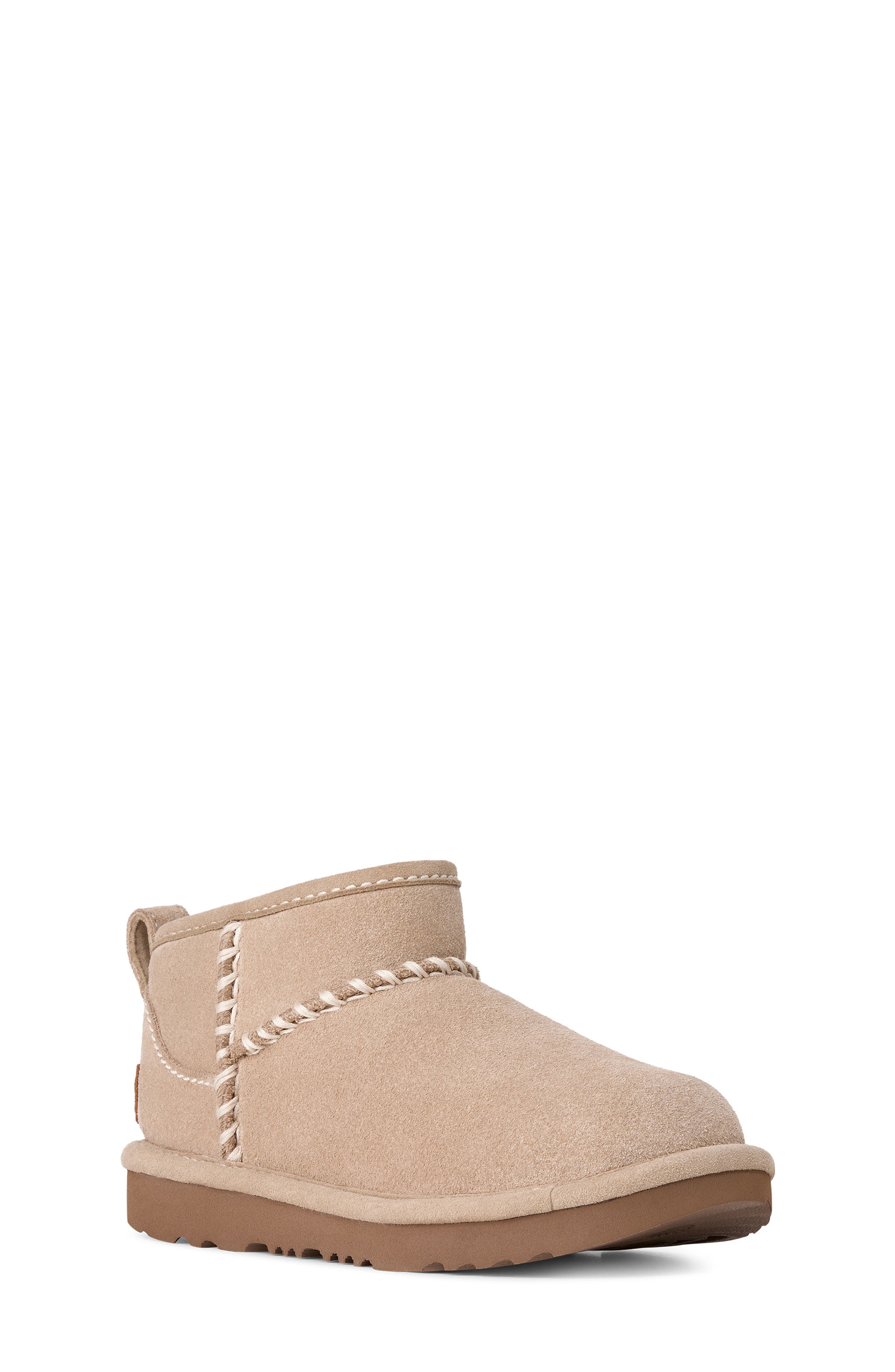 Kids' Ultra Mini Stitched Boot, Main, color, SAND
