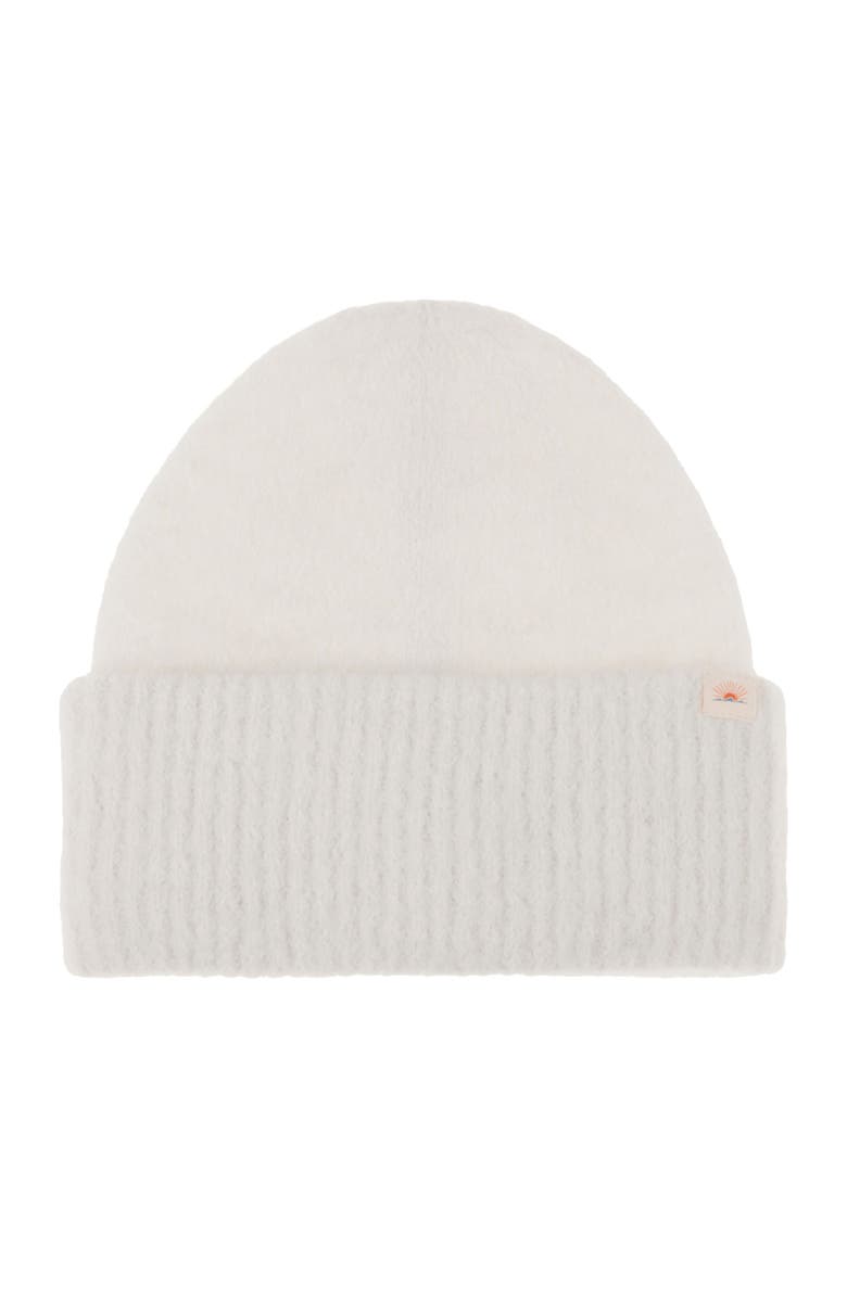 Faherty Northern Lights Beanie, Main, color, Antique White