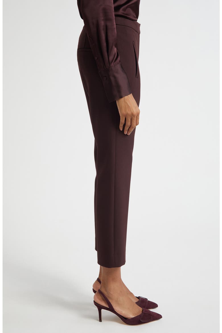 Arte Crop Pants, Alternate, color, DARK CURRANT