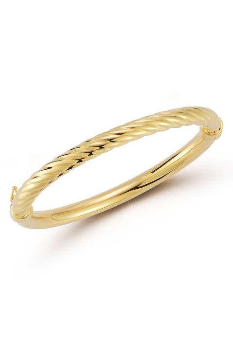 Twisted Bangle Bracelet