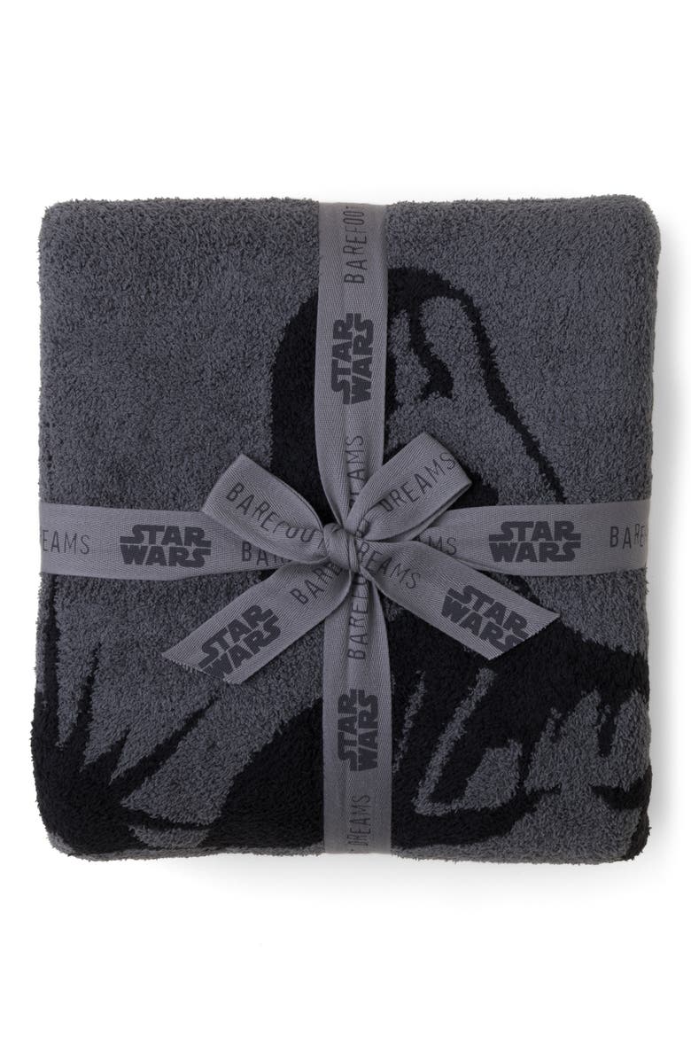 Barefoot Dreams<sup>®</sup> x Star Wars<sup>™</sup> CozyChic<sup>™</sup> Vader Throw Blanket, Main, color,