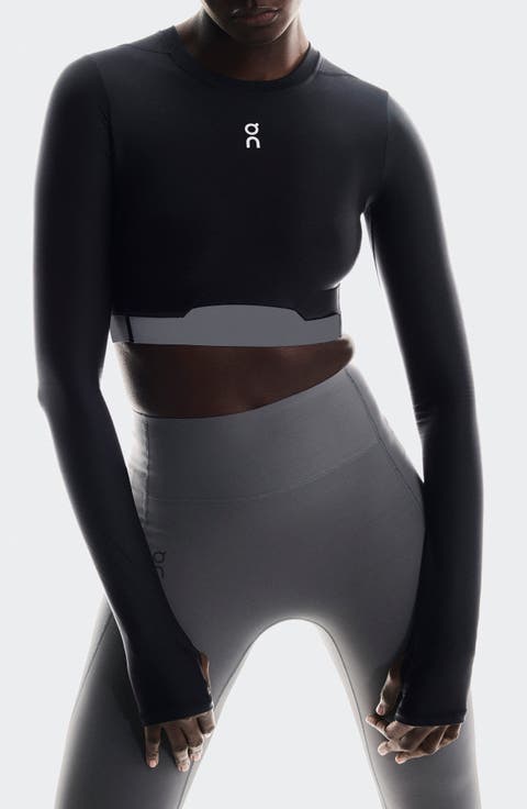 Train-T Crop Long Sleeve T-Shirt