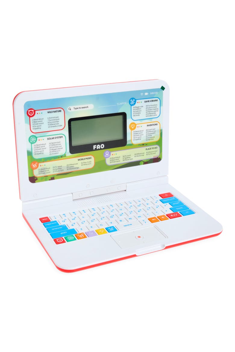 Teach & Talk Exploration Laptop, Main, color, RED