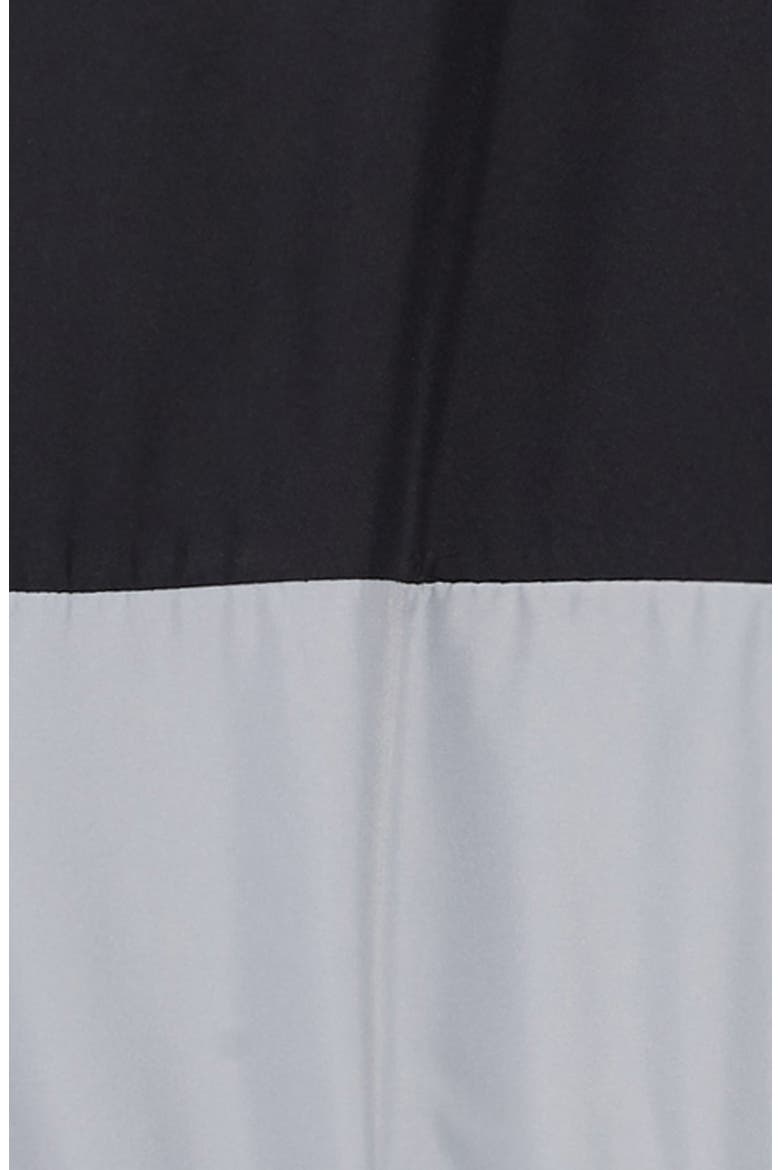 Mesh Lined Hooded Pullover, Alternate, color, BLACK / / WHITE