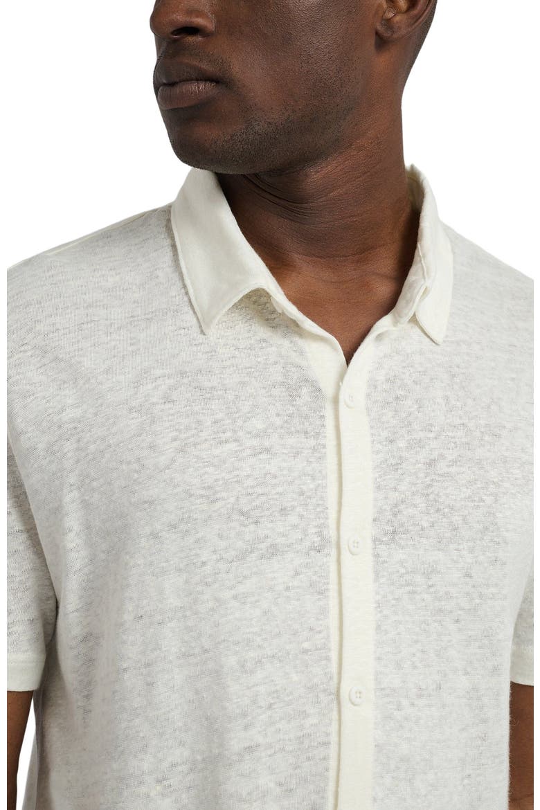 Dylan Linen Shirt, Alternate, color, WHITE