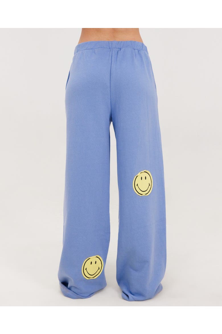 Smiley Straight Leg Pants, Alternate, color, BLUE