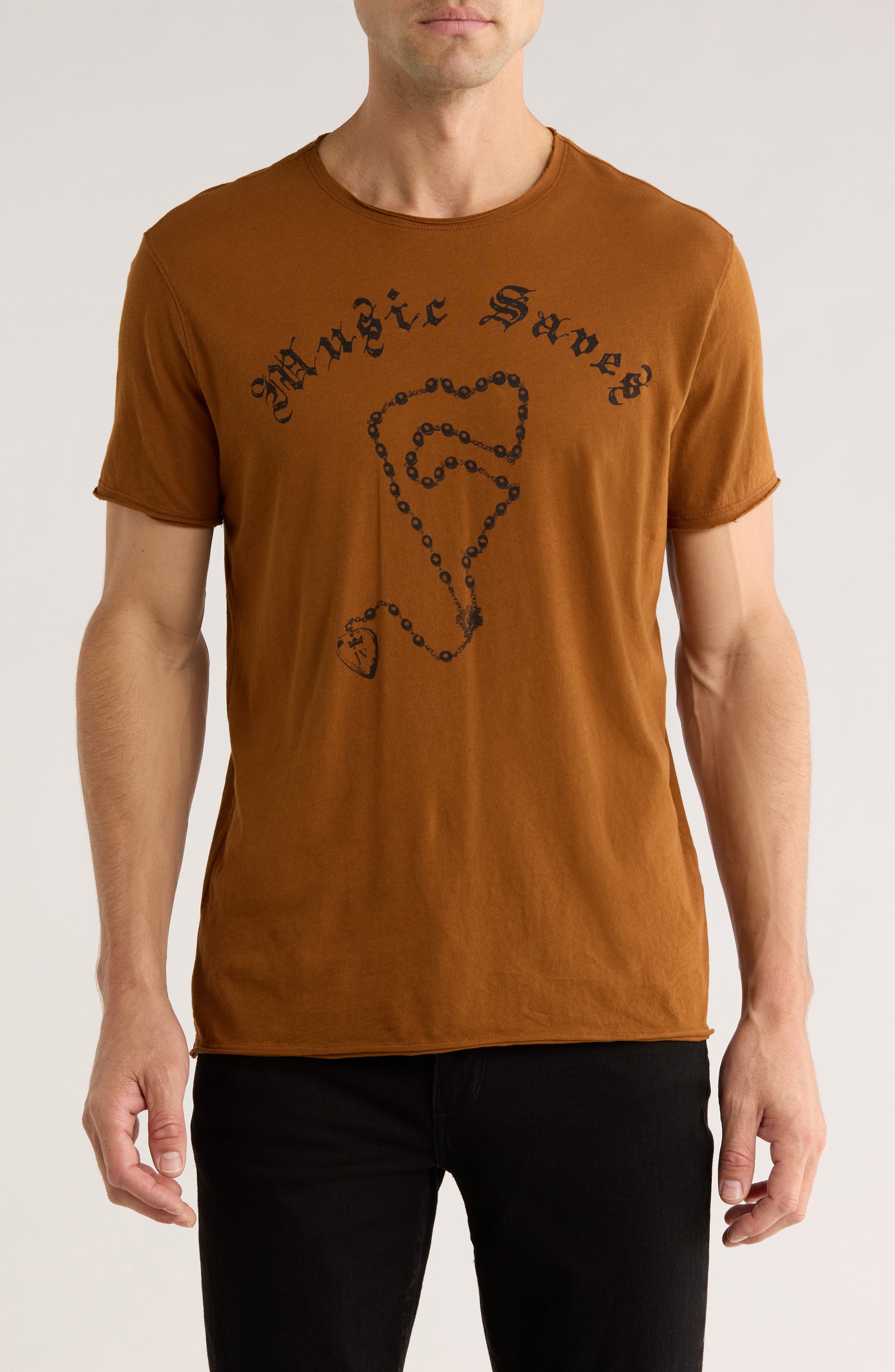 John Varvatos Music Saves Graphic T-Shirt