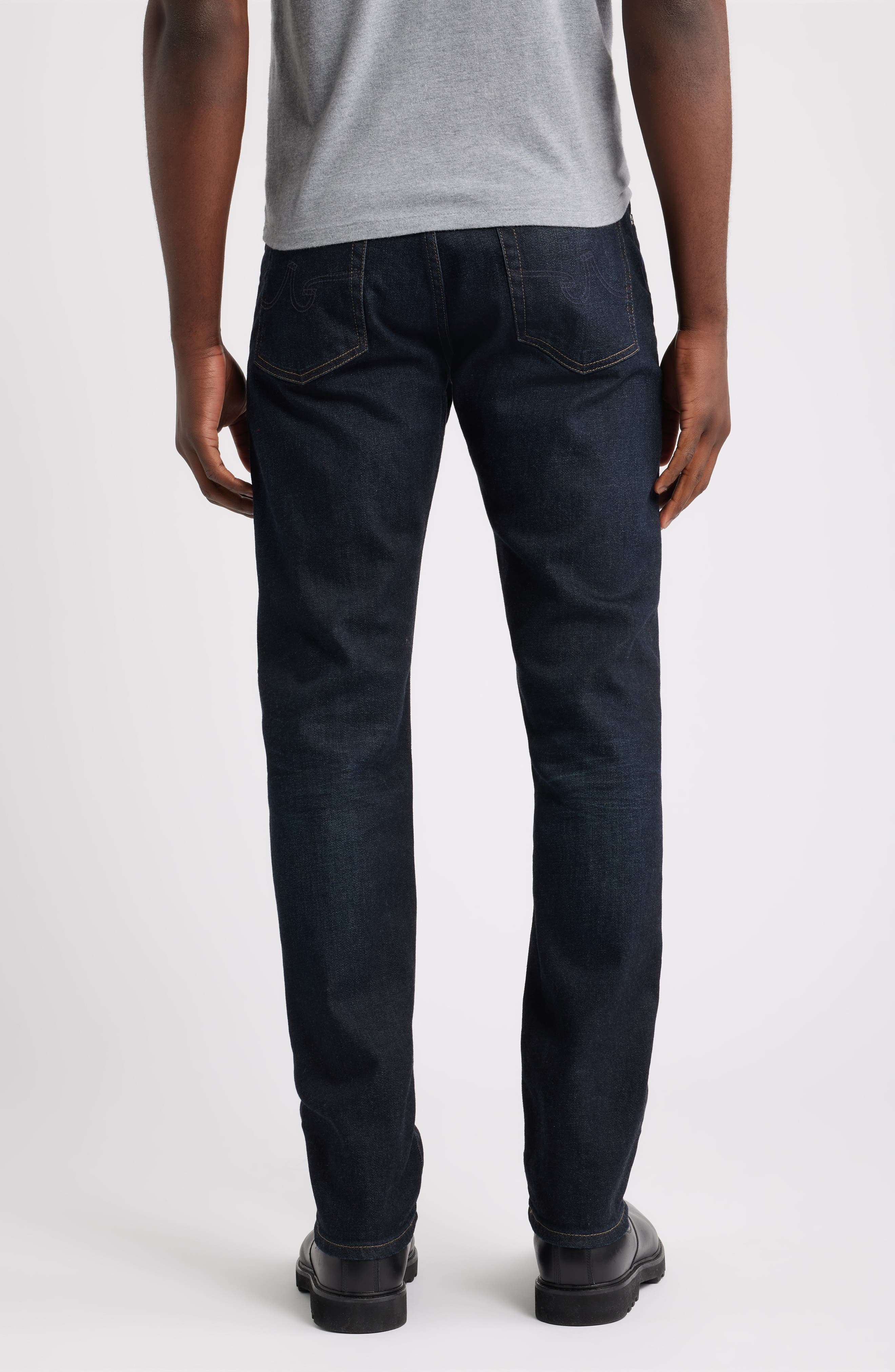 Мужские джинсы AG Everett Slim Straight Jeans — фото 2