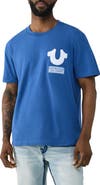 True Religion Horseshoe Repeat Cotton Graphic T-Shirt