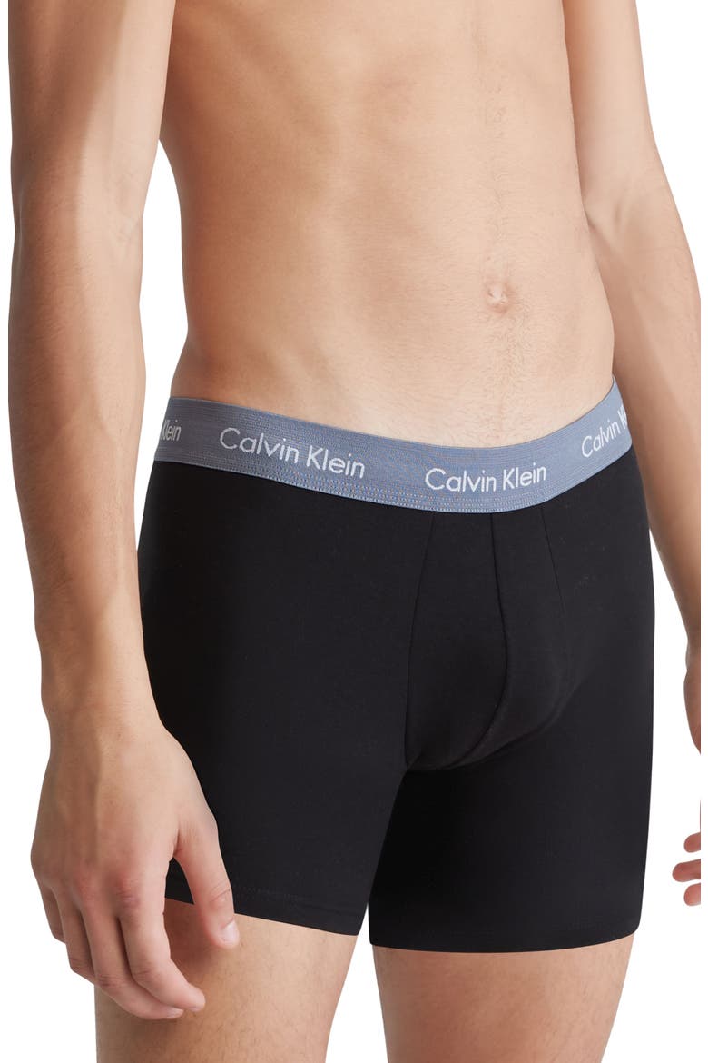5-Pack Boxer Briefs, Alternate, color, CBN BLACK/MUDST