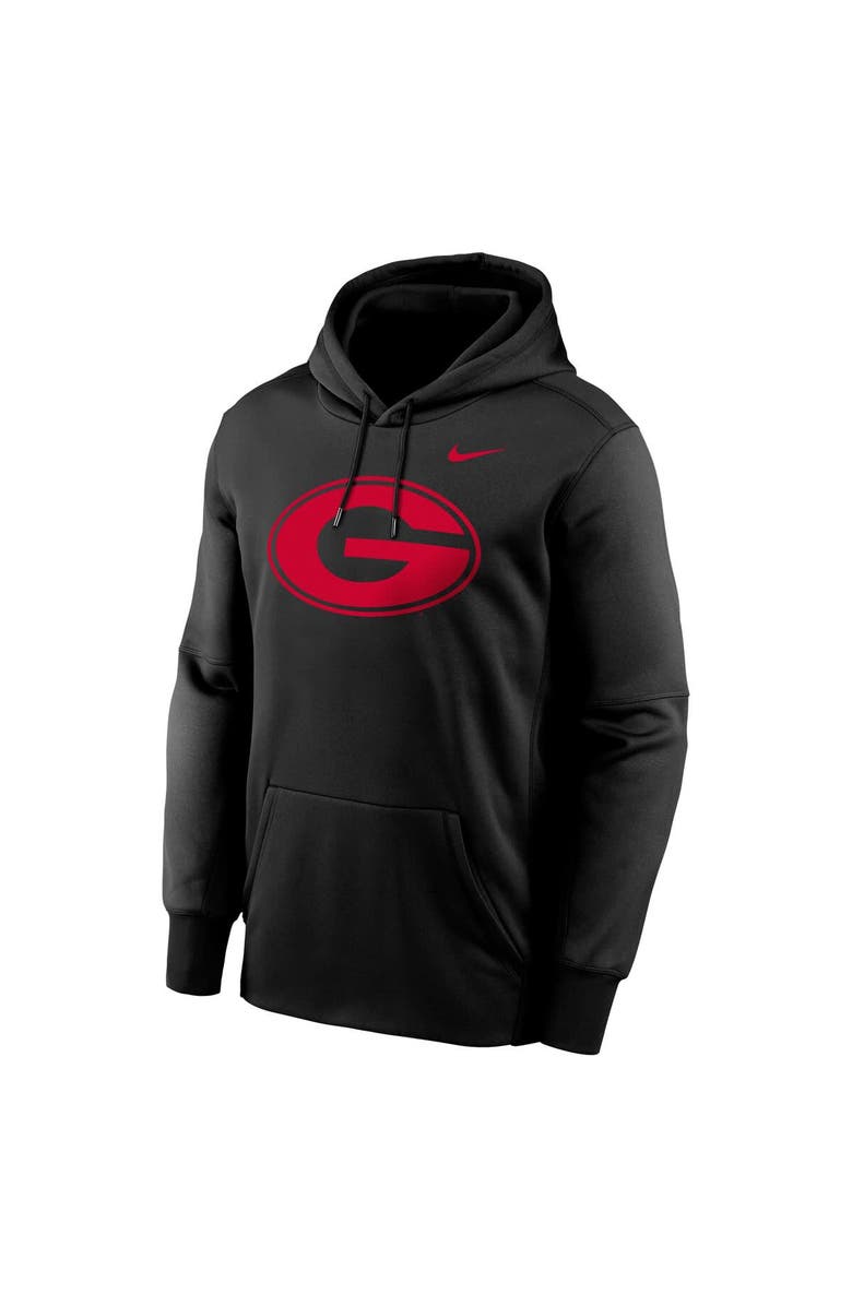 Nike Men's Nike Black Georgia Bulldogs Primetime Endzone Performance Pullover Hoodie, Alternate, color, 