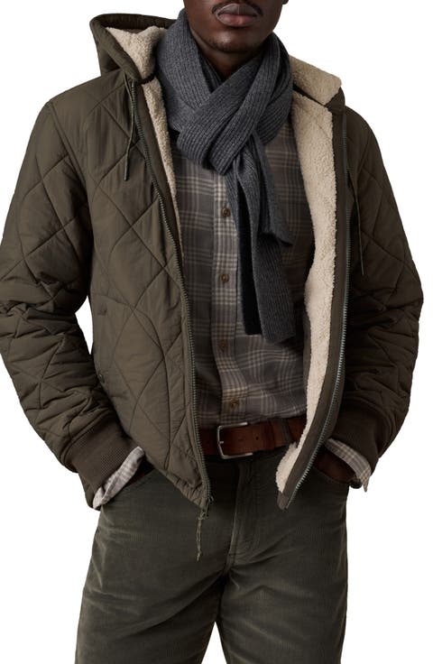 Quilted Hooded Jacket with PrimaLoft Insulation