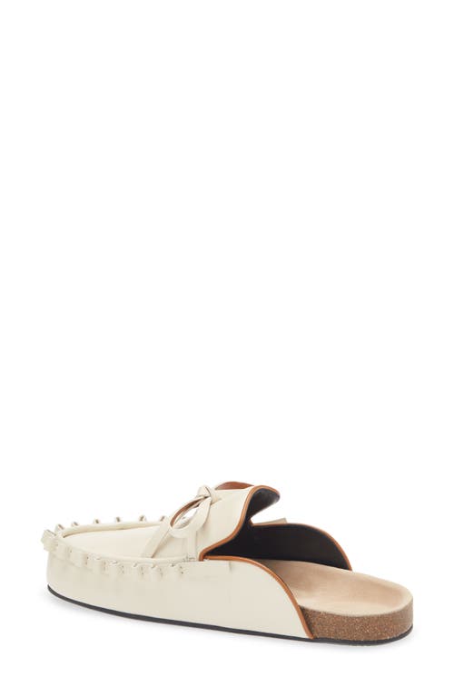 Shop Jw Anderson Ruffle Loafer In White