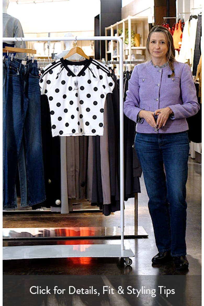 No.13 Polka Dot Football Top video