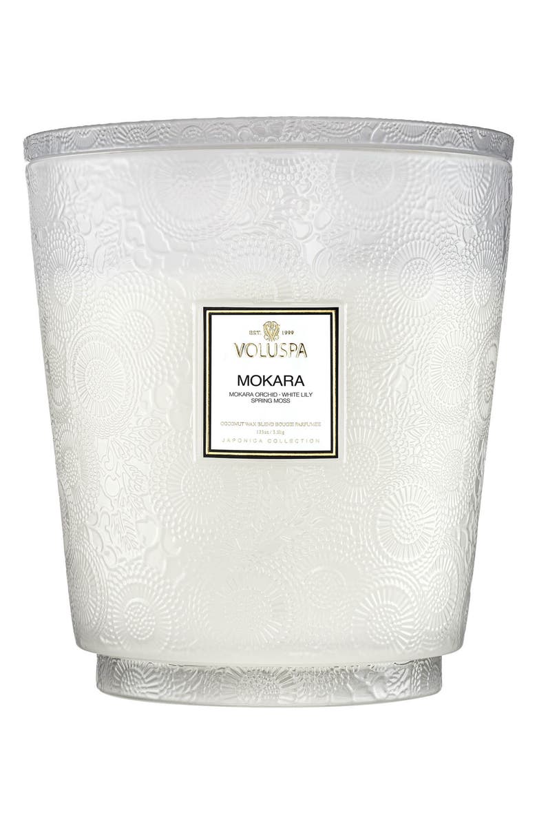 Voluspa Mokara Five-Wick Hearth Candle, Main, color, 