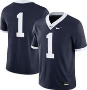 Nike Men's Nike #1 Navy Penn State Nittany Lions Generations of Greatness Jersey