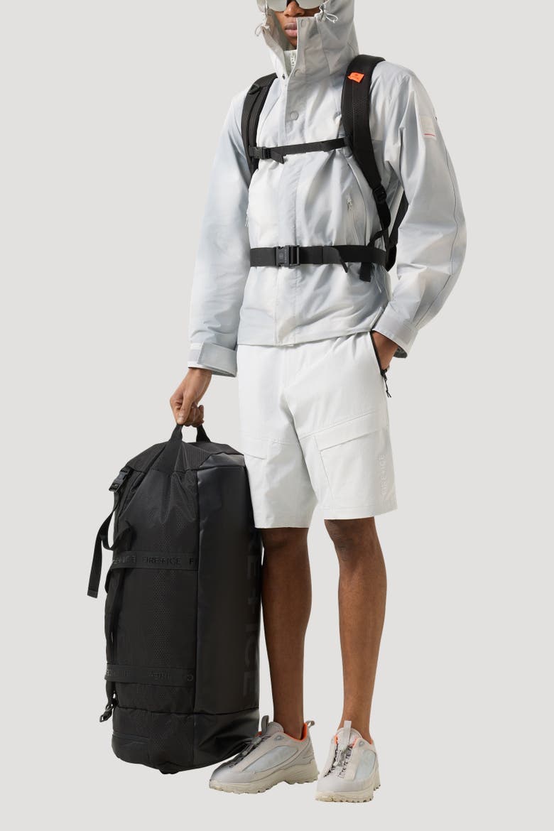 Lior Functional Jacket, Alternate, color, Light gray/off-white