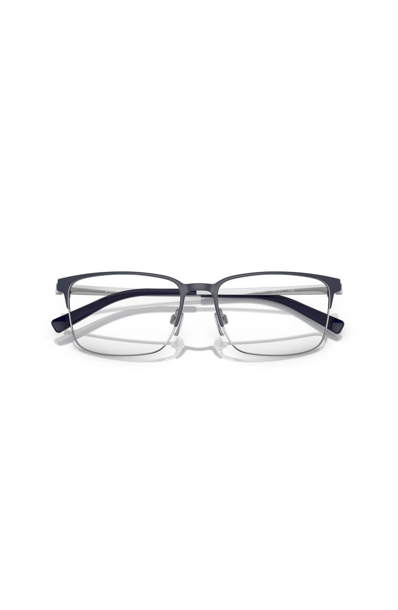 Ralph Lauren 57mm Rectangle optical glasses, Alternate, color, Blue