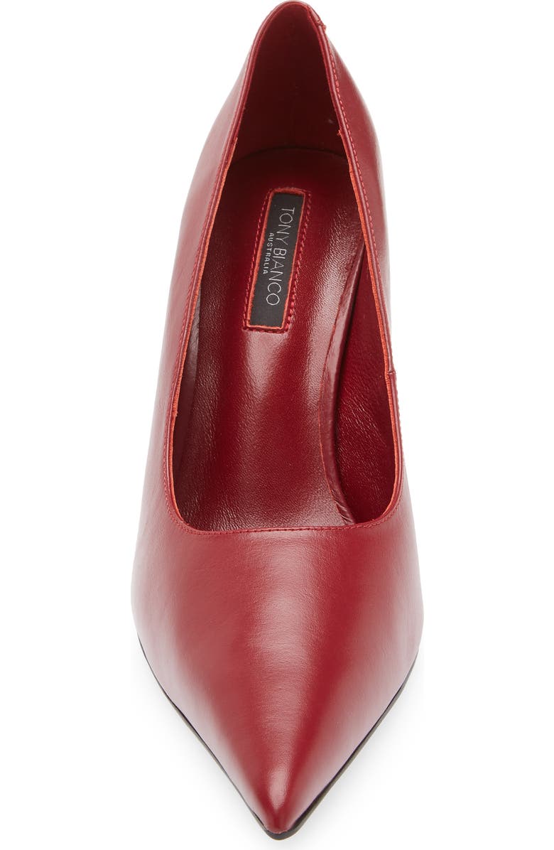 Tony Bianco Imogen Pointed Toe Pump, Alternate, color, Berry Venice