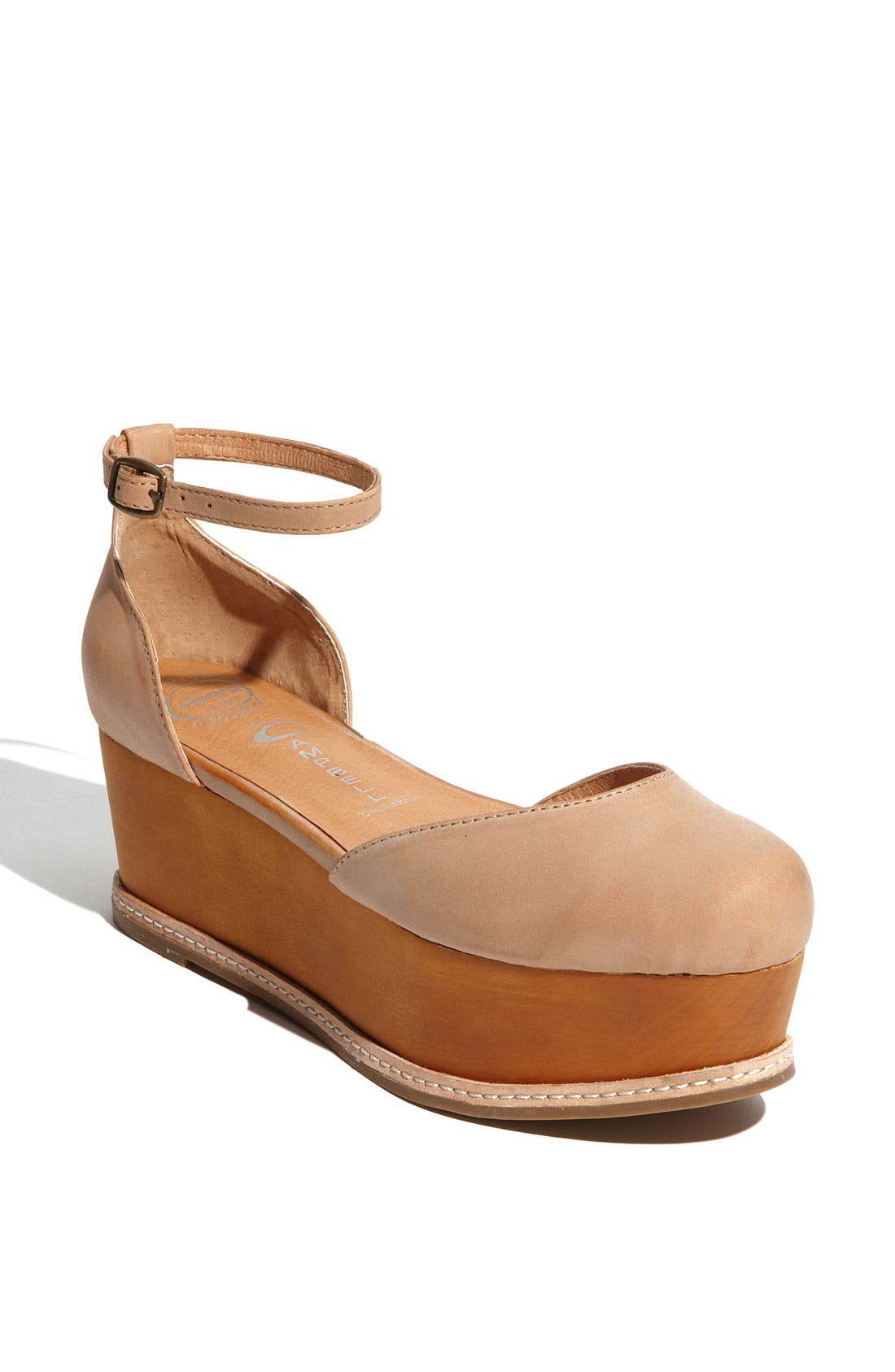 'Suebee' Sandal, Main, color, BEIGE