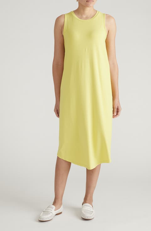 Pearl Divine Jersey Shift Midi Dress (Plus)
