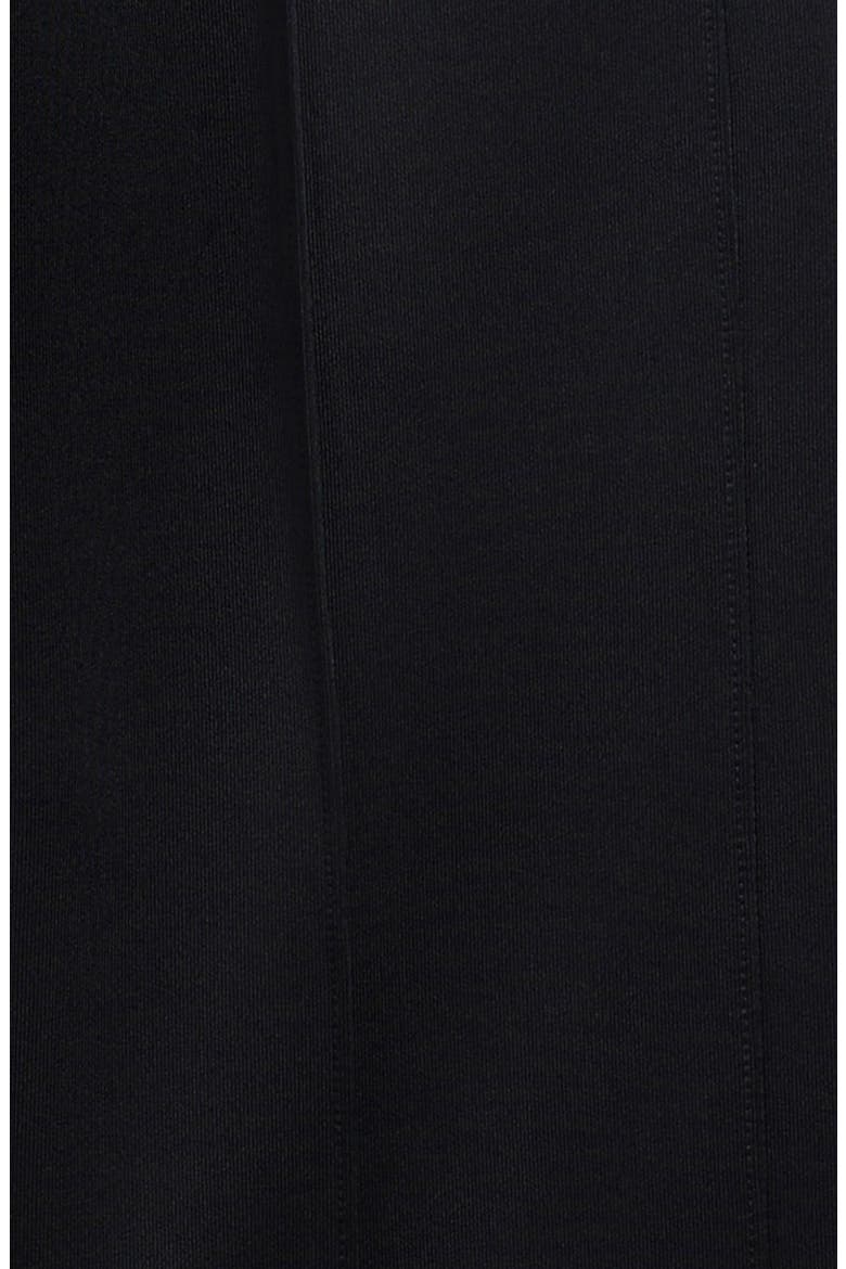 Kids' Sportswear Polyknit Wide Leg Pants, Alternate, color, BLACK/ VOLT/ BLACK