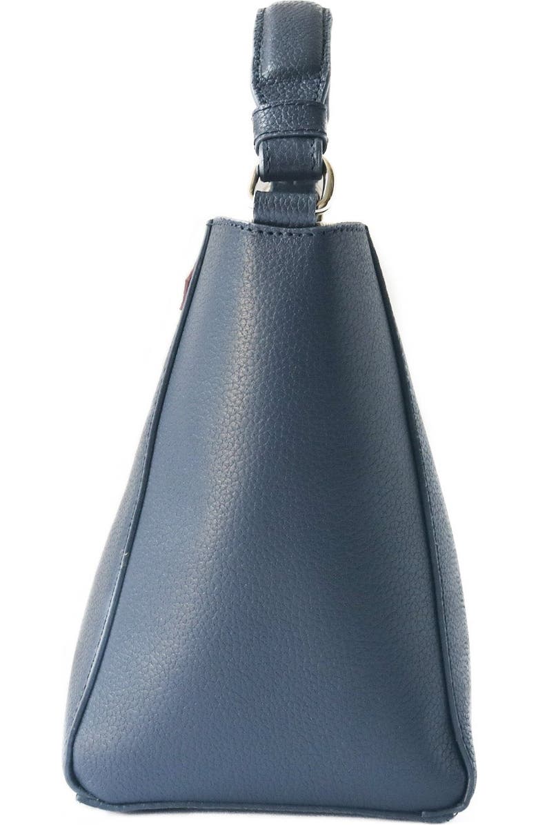 Tin Marin Yaya Leather Bucket Bag, Alternate, color, Black