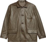Lemaire Relaxed Leather Jacket