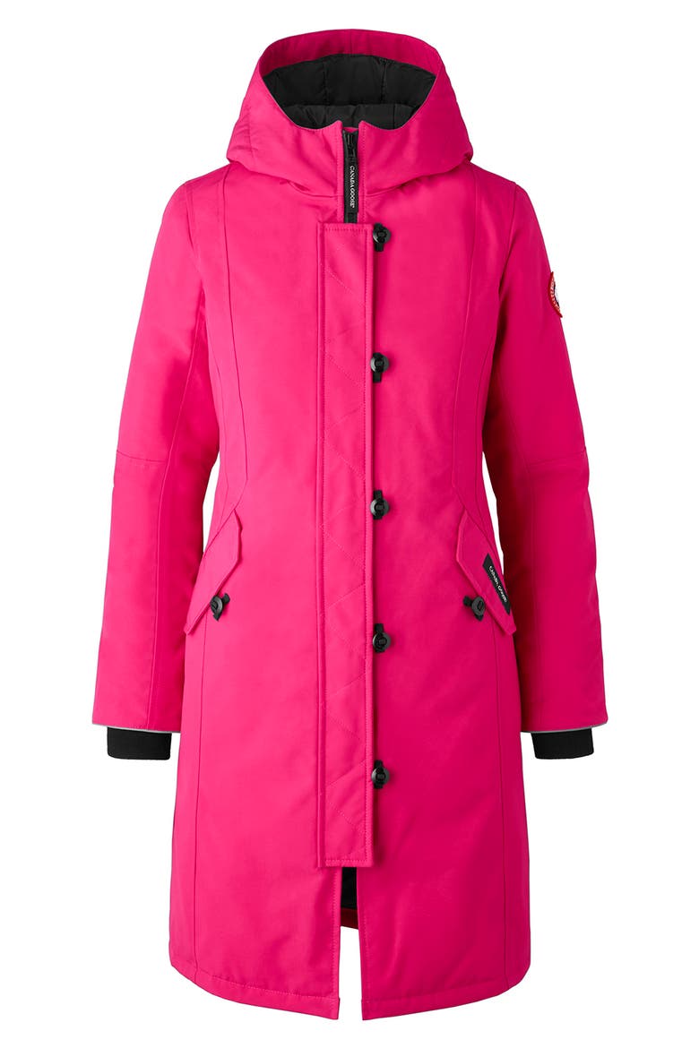 Brittania 625 Fill Power Down Parka, Main, color, BURDOCK PINK