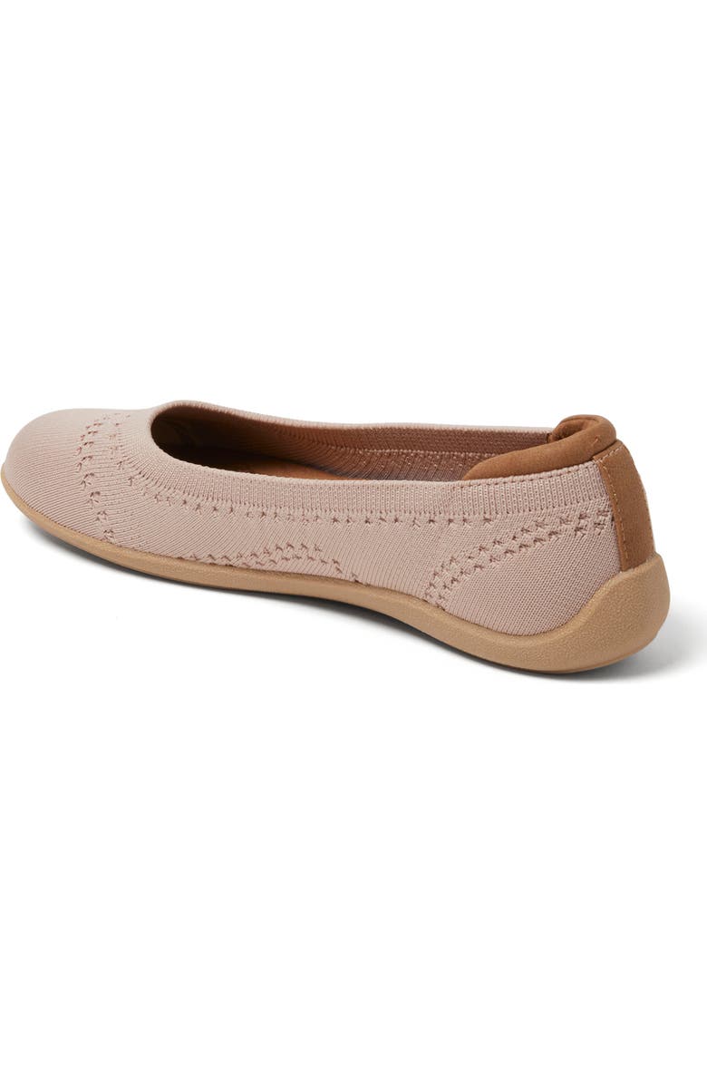 DEARFOAMS Misty Ballet Flat, Alternate, color, Pink