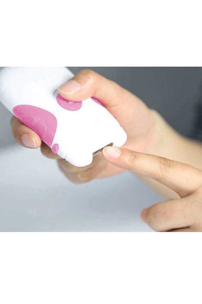 Electric Nail Trimmer, Alternate, color, Pink