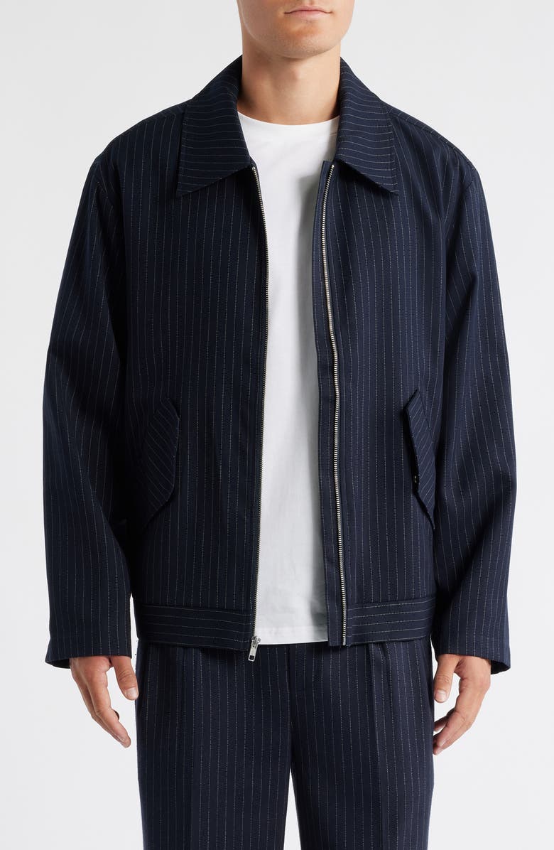 KROST University Pinstripe Jacket, Main, color, 