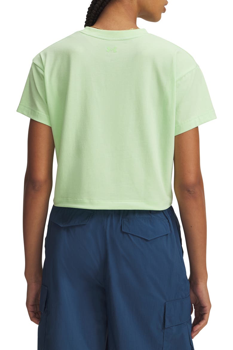 Bungee Hem Graphic Performance T-Shirt, Alternate, color, GRN
